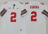 Men's Ohio State Buckeyes #2 Emeka Egbuka White 2025 F.U.S.E. Limited Stitched Jersey,baseball caps,new era cap wholesale,wholesale hats